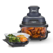 Gruzdintuvė - Ninja Airfryer Crispi 1700W 4-in-1 3.8L Pilkas