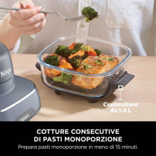 Gruzdintuvė - Ninja Airfryer Crispi 1700W 4-in-1 3.8L Pilkas