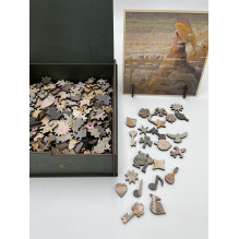Jigsaw Puzzle - MK Čiurlionis Angel Wooden Jigsaw Puzzle 700 Pieces XL Size Jigsaw Puzzle - MK Čiurlionis Angel Wooden Jigsaw Puzzle 700 Pieces XL Size