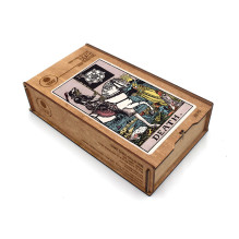 Dėlionė - Tarot Mirties Rider-Waite 250 Detalių Medinė 21x35 cm