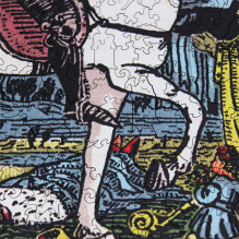 Puzzle - Tarot Death Rider-Waite 250 Pieces Wooden 21x35 cm