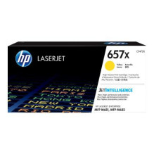 Tonerio Kasetė - HP 657X Didelės Talpos Geltona 23,700 Puslapių