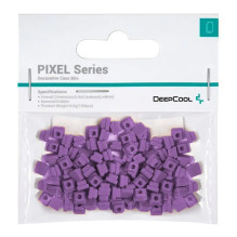 Accessories - DEEPCOOL PIXEL Rubber 100 pcs. Purple