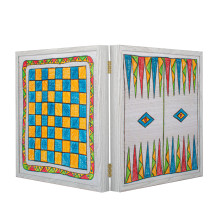 Board Game Set - Manopoulos Classic 4in1 Chess Checkers Ludo Snakes and Nuts Board Game Set - Manopoulos Classic 4in1 Chess Checkers Ludo Snakes and Nuts