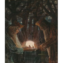 Dėlionė - Karalių pasaka Medinė Dėlionė 150 Detalių 20x21.5 cm