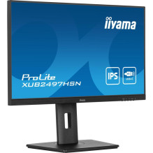 Monitorius - iiyama ProLite XUB2497HSN-B2 24" IPS USB-C Dock