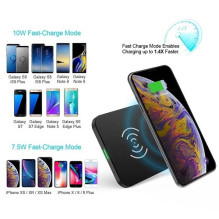 Belaidis įkroviklis CHOETECH, 10W, juodas