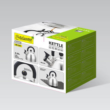 Electric Kettle - Maestro MR-1300 2L Stainless Steel Whistling Silver Electric Kettle - Maestro MR-1300 2L Stainless Steel Whistling Silver