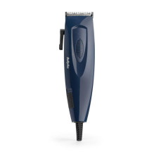 Hair Clipper - BaByliss E695E Corded Stainless Steel Blades Adjustable Length Blue
