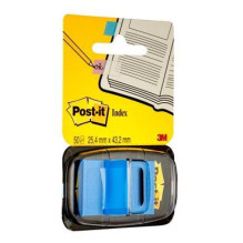 Biuro Priedas - 3M Post-it Indeksai 680-2 44 Mėlynos Juostelės