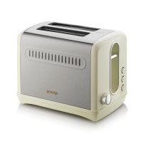 Toaster - Gorenje T1100CLI 2 slices 1100W 6 browning levels Champagne Toaster - Gorenje T1100CLI 2 slices 1100W 6 browning levels Champagne