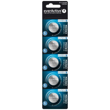 Battery - everActive CR2354 3V 560mAh Lithium button battery 5 pcs.