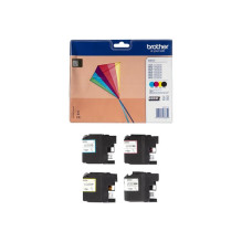 Ink Cartridge - Brother LC223VAL 4-Pack Cyan Magenta Yellow Black Ink Cartridge - Brother LC223VAL 4-Pack Cyan Magenta Yellow Black