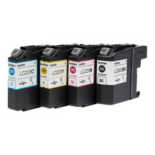 Rašalo Kasetė - Brother LC223VAL 4-Pack Cyan Magenta Yellow Black