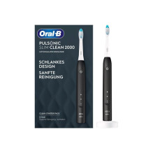 Elektrinis Dantų Šepetėlis - Braun Oral-B Pulsonic Slim Clean 2000 Juodas