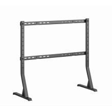 TV Stand - GEMBIRD TVS-D90F-01 45"-90" Height Adjustable Steel Black TV Stand - GEMBIRD TVS-D90F-01 45"-90" Height Adjustable Steel Black