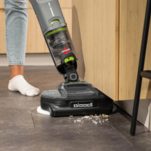 Cleaning Equipment - Bissell Spinwave VAC Pet Pro Cordless Hard Floor Cleaner Black
