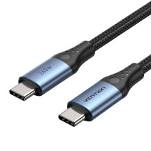 USB kabelis - Vention USB-C į USB-C 1.5m 240W 5A juodas