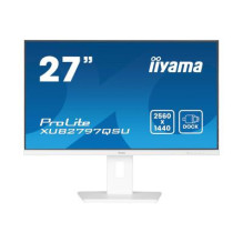 Monitorius - iiyama XUB2797QSU-W2 27" QHD IPS HDMI DP USB Balta
