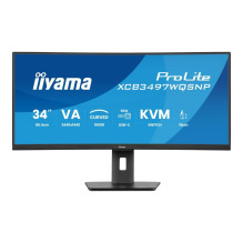 Monitor - iiyama XCB3497WQSNP-B1 34" UWQHD 1500R curved USB-C