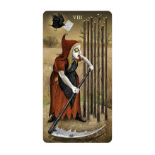 Tarot Kortos - Deviant Moon Tarot Mini 78 Kortų 4.3 x 7.5 cm Tarot Kortos - Deviant Moon Tarot Mini 78 Kortų 4.3 x 7.5 cm