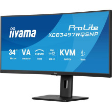 Monitor - iiyama XCB3497WQSNP-B1 34" UWQHD 1500R curved USB-C