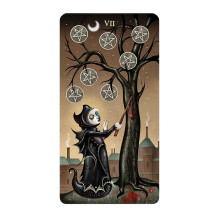 Tarot Kortos - Deviant Moon Tarot Mini 78 Kortų 4.3 x 7.5 cm Tarot Kortos - Deviant Moon Tarot Mini 78 Kortų 4.3 x 7.5 cm