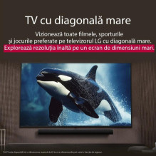 Televizorius - LG TV UHD AI 43UA73003LA 4K HDR Smart Wi-Fi 43 colių