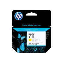 Cartridge - HP 711 Yellow Ink Cartridge (HP, CZ136A, 29 ml) Yellow