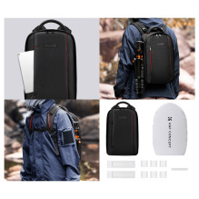 Camera bag - KF Concept KF13.151 18L, DSLR, 15" laptop, black