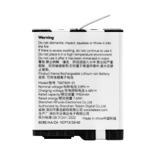 Battery - Telesin S0-BTR-09-TGP 1950mAh GoPro HERO 13 Black Battery - Telesin S0-BTR-09-TGP 1950mAh GoPro HERO 13 Black