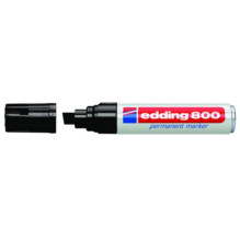 Office Supplies - Edding 800 Permanent Marker Broad Tip Waterproof Black
