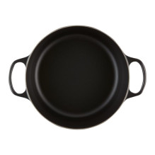 Puodas - Le Creuset Signature 24cm Ketaus Juoda Puodas - Le Creuset Signature 24cm Ketaus Juoda