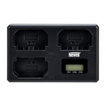 Charger - Newell TT-USB-C Triple-Channel Charger for NP-FZ100 Black Charger - Newell TT-USB-C Triple-Channel Charger for NP-FZ100 Black