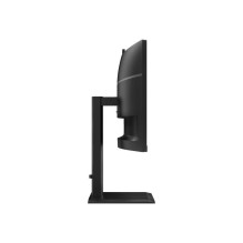Monitorius - AOC CU34E4CW 34" WQHD 120Hz išlenkta 5MP vaizdo kamera juoda