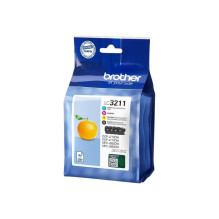 Ink Cartridge - Brother LC 3211 Multipack Cyan Magenta Yellow Black