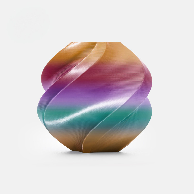 PLA Silk Multi-Color Dawn Radiance (13912) / Filament with spool