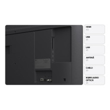 Televizorius - LG TV 43UA74003LB (LG, 43-colių LCD, 1050 x 135 x 650 mm)