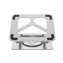 Nešiojamo Kompiuterio Laikiklis - UNITEK D1109A Reguliuojamo Aukščio USB Hub 14"-17" Pilkas Nešiojamo Kompiuterio Laikiklis - UNITEK D1109A Reguliuojamo Aukščio USB Hub 14"-17" Pilkas