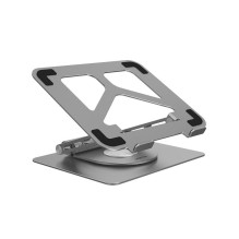 Laptop Holder - UNITEK D1109A Adjustable Height USB Hub 14"-17" Gray