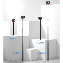 Kameros priedas - Telesin TE-MNP-117 Selfie lazda 116cm anglies pluoštas