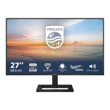 Monitorius - Philips 27E1N1600AE 27" IPS 2560x1440 USB-C Juodas Monitorius - Philips 27E1N1600AE 27" IPS 2560x1440 USB-C Juodas