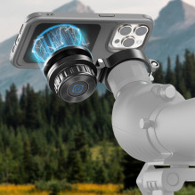 Kamera objektyvas - Apexel APL-HB170SW 170° plataus kampo optinis stiklas universalus spaustukas