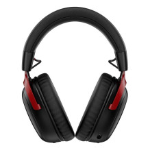 Wireless headset - HyperX Cloud III S Wireless 2.4GHz Bluetooth 120h battery black red Wireless headset - HyperX Cloud III S Wireless 2.4GHz Bluetooth 120h battery black red