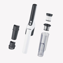 Vacuum Cleaner - Handheld Vacuum Cleaner Severin HV 7140 Cordless Lightweight 30min Battery White Black