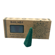 Aromatherapy Incense - Banjara Smudge Pyramid Shaped Pine Cones with Patchouli 10 pcs. Aromatherapy Incense - Banjara Smudge Pyramid Shaped Pine Cones with Patchouli 10 pcs.