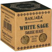 Spiritual Product - Banjara's Smudge Beads with White Sage 5 Beads 6x6x6 cm Spiritual Product - Banjara's Smudge Beads with White Sage 5 Beads 6x6x6 cm