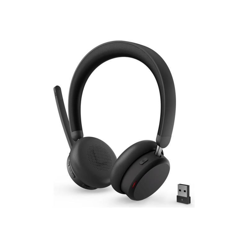 Ausinės - Lenovo 6550 Wireless ANC (Bluetooth 5.3, USB-C, Teams)