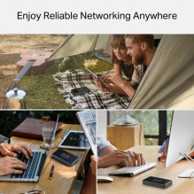 Maršrutizatorius - TP-Link M8550 5G Mobilus Maršrutizatorius Wi-Fi 6E 3.4 Gbps