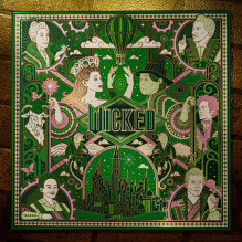 Puzzle - Theory11 Wicked 1000 piece puzzle gold foil 65x65 cm Puzzle - Theory11 Wicked 1000 piece puzzle gold foil 65x65 cm